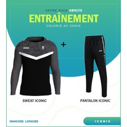 PACK ENFANT SWEAT COL ROND ET PANTALON ICONIC