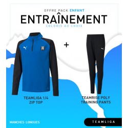 PACK TRAINING ENFANT PUMA LIGA 1/4 ZIP